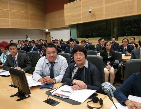 利荣集团董事长陈莉荣受邀参加中欧工商峰会