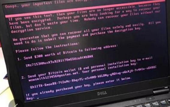 勒索病毒Petya.
