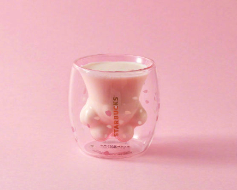 星巴克猫爪杯