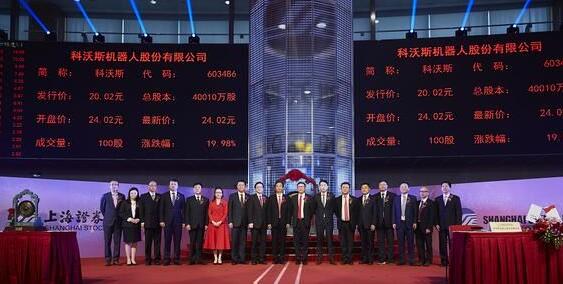科沃斯机器人正式登陆上交所