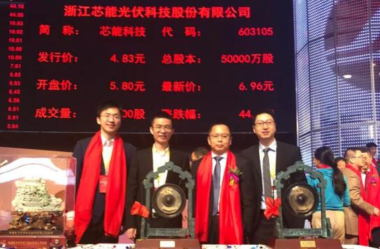 芯能科技登陆A股