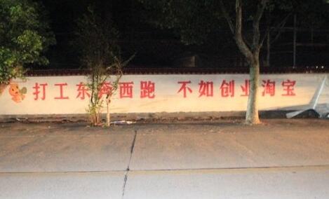 阿里京东淘金农村